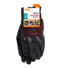 Rękawice ochronne Dark-Red Protect L RAVI